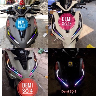 Decal Dán Đèn Demi Vario 2018-2019
