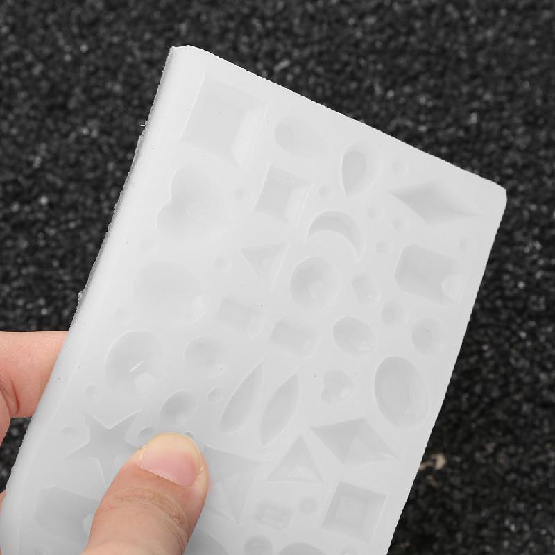 Khuôn Silicone Tạo Hình Mặt Trăng Ngôi Sao 3d Làm Bánh Trang Sức Diy