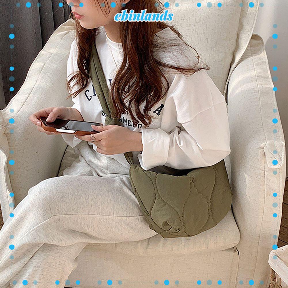 Túi Kẹp Nách Vải Cotton Giữ Ấm Họa Tiết Sọc Caro Phong Cách Châu Âu