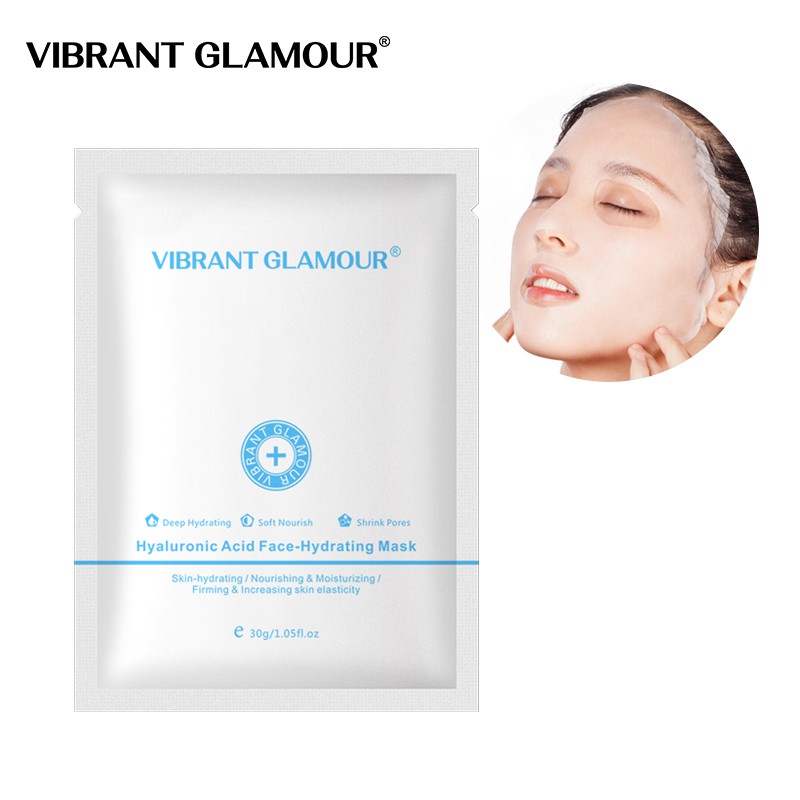 Mặt Nạ VIBRANT GLAMOUR Chiết Xuất Axit Hyaluronic Thu Nhỏ Lỗ Chân Lông Làm Trắng Và Săn Chắc Da Giữ Ẩm Chống Lão Hóa | BigBuy360 - bigbuy360.vn