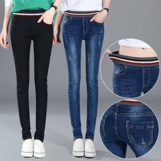 Quần jean lưng thun nữ QD0121