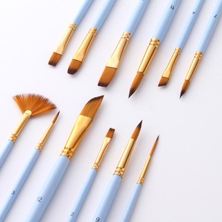 Cọ vẽ chuyên dụng (bộ 12 cây)