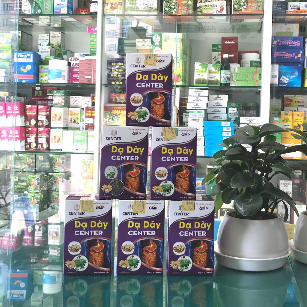 DẠ DÀY CENTER – Hỗ trợ giảm đau dạ dày, tá tràng, ợ chua trào ngược (lọ 60v)
