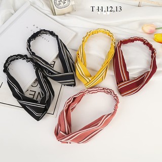 Turban kẻ trẻ trung cá tính