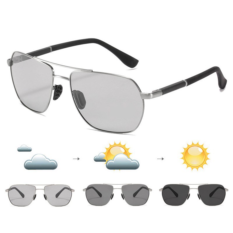 Kính Mát Phân Cực Phong Cách Vintage Thời Trang Cho Nam