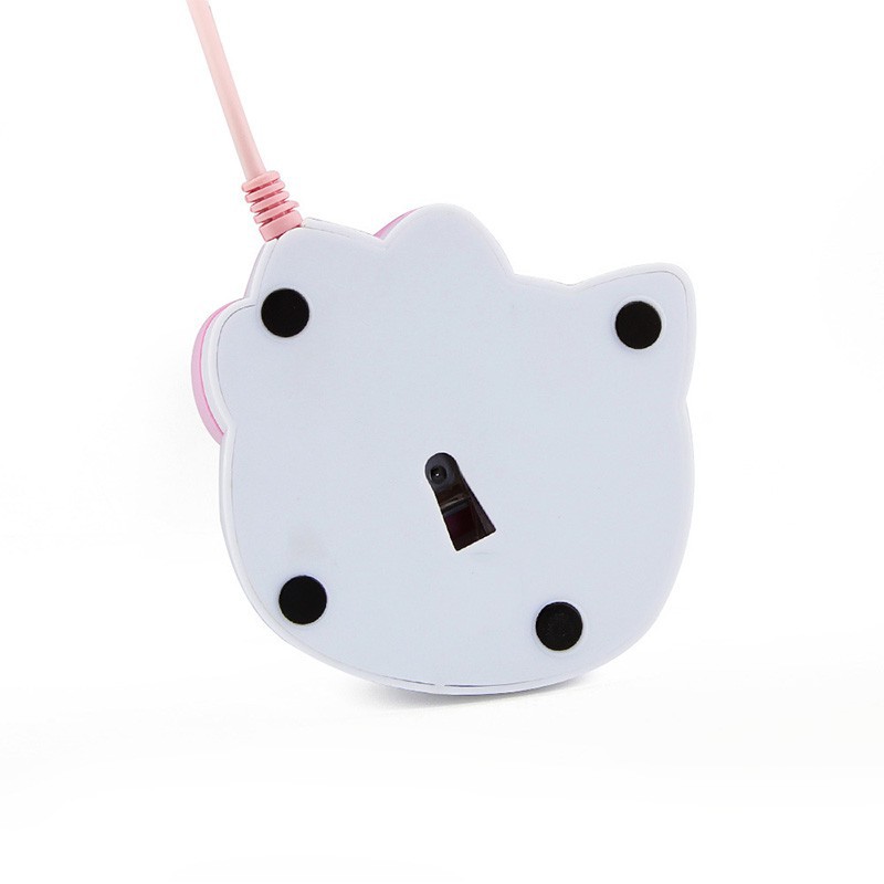 Chuột chơi game hình Hello Kitty có dây cắm USB 2.0