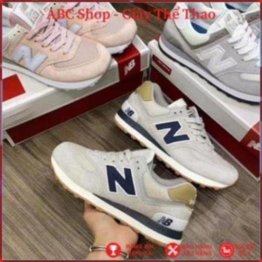 Giày Newbalance 574 Xịn Sò, Giầy New 547 Hồng, Xám Tím Than, Xám Trắng 🏁 ✂ 👣 ️🎧