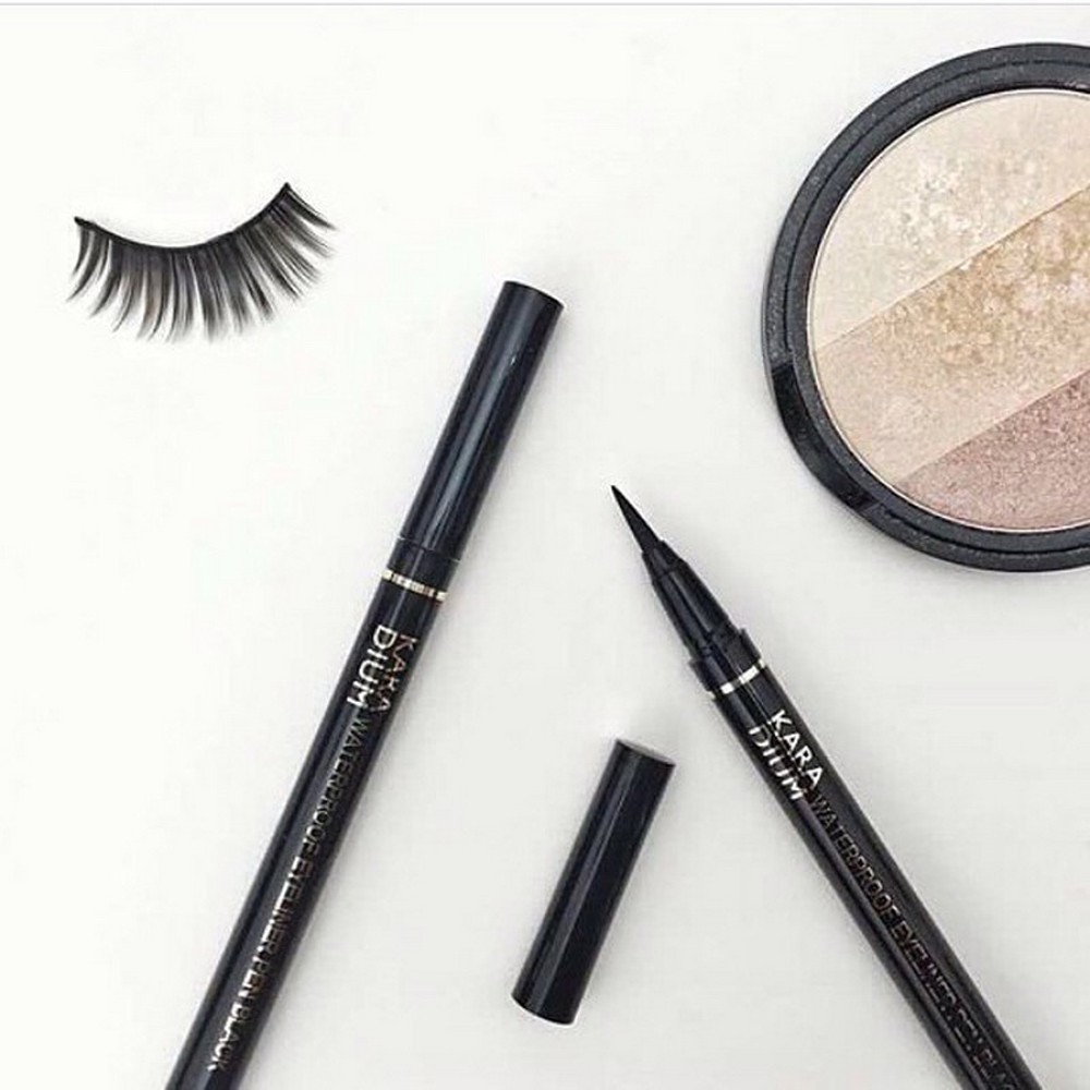 Kẻ mắt dạ siêu mảnh Karadium Waterproof Brush Liner Black chống nước | BigBuy360 - bigbuy360.vn