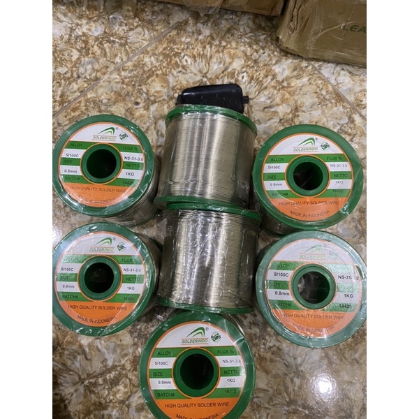 Thiếc hàn k chì 50g 0.8m