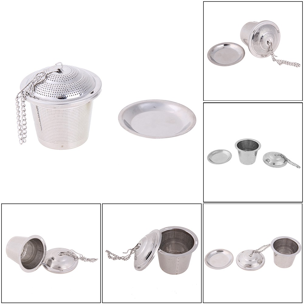 Dụng cụ lọc trà bằng thép không gỉ tiện lợi cho nhà bếp
