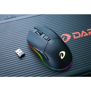 Chuột DareU EM901 RGB Wireless Black