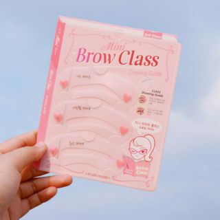 Khung kẻ chân mày Bộ 3 mini Brow class Drawing guide