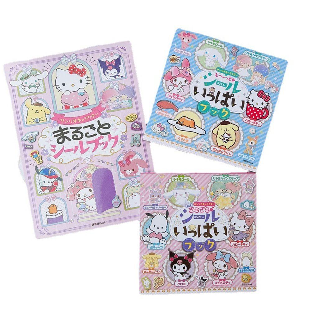 PEWANY Bộ 24 Tờ Sticker Hoạt Hình Dán Trang Trí Nhật Ký