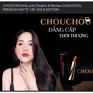 Son Chou Chou mạ vàng 14k