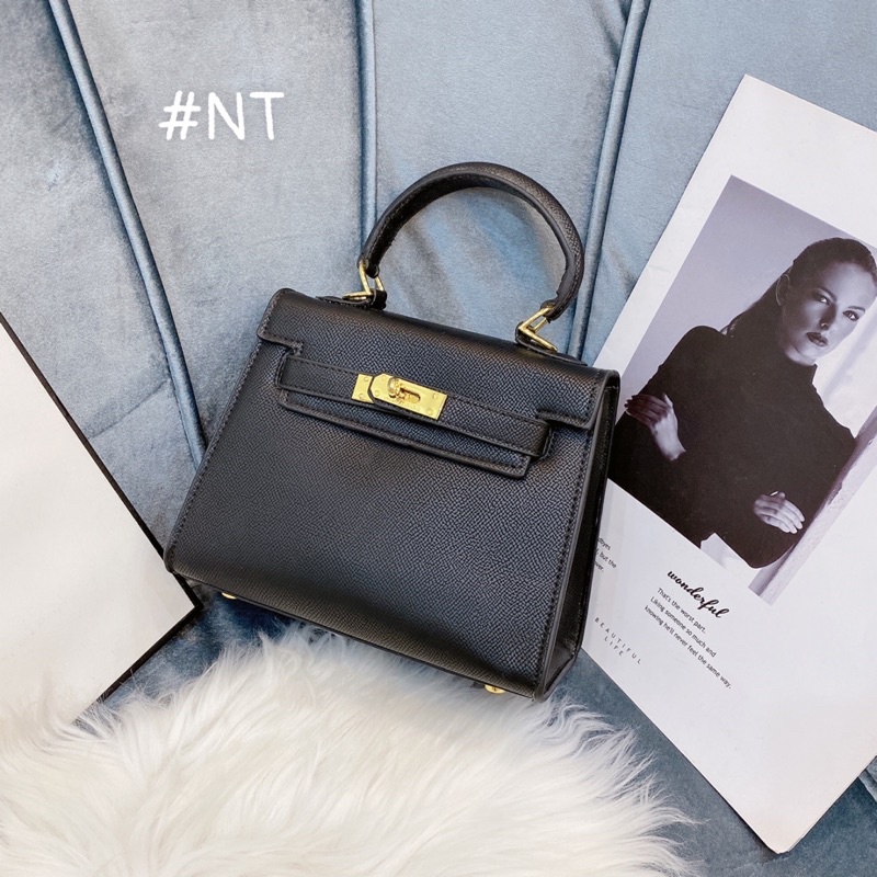 Túi xách H..M bản khoá vàng