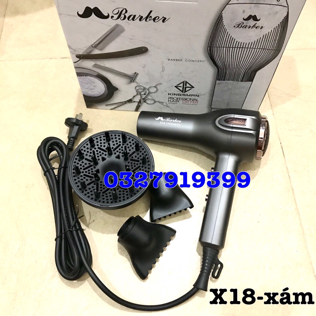 ✅freeship✅ Máy sấy tóc Salon chuyên nghiệp X18 2300W
