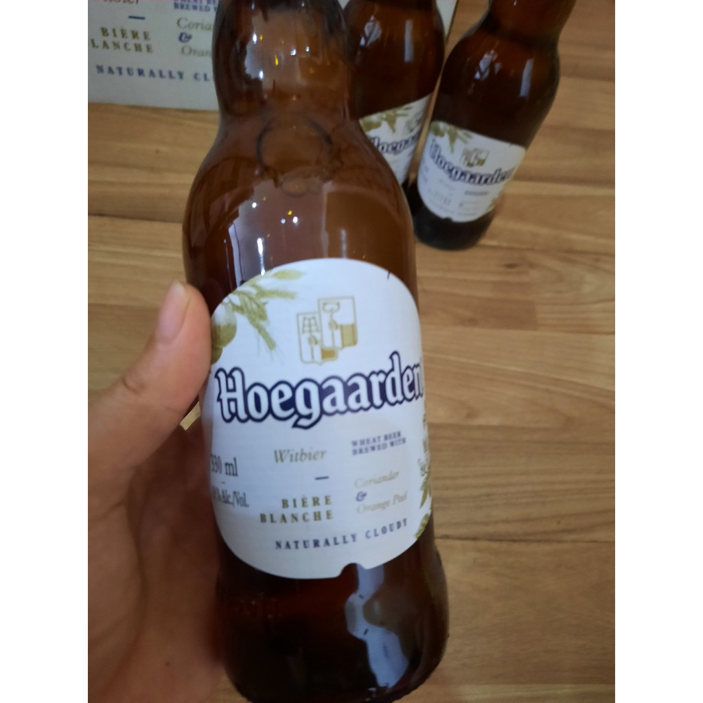 Thùng 24 chai Bia Hoegaarden White 330ml