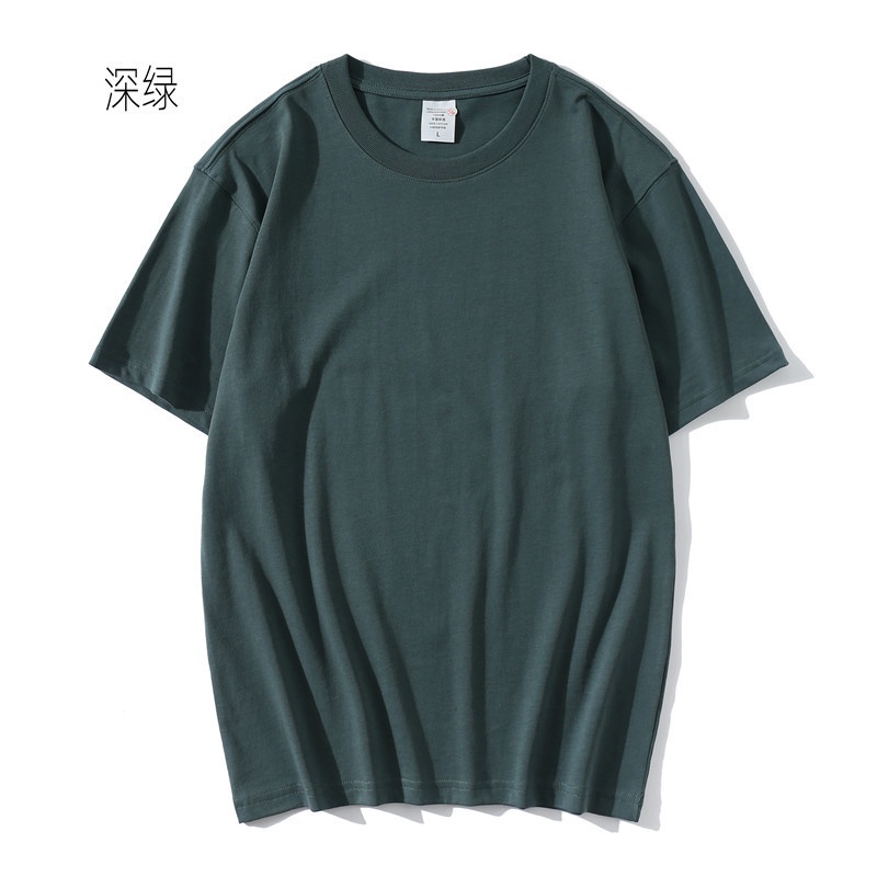 Áo thun nam trơn tay lỡ bazic vải Cotton, tee phông trơn ngắn tay cổ tròn nhiều màu L3