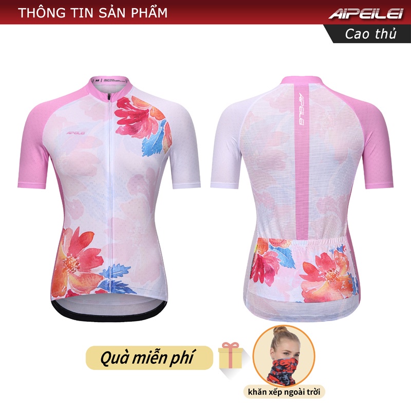 AIPEILEI Đi xe đạp nữ của Mặc áo ngắn tay áo mau khô Áo sơ mi Road Bike Đi xe đạp Top