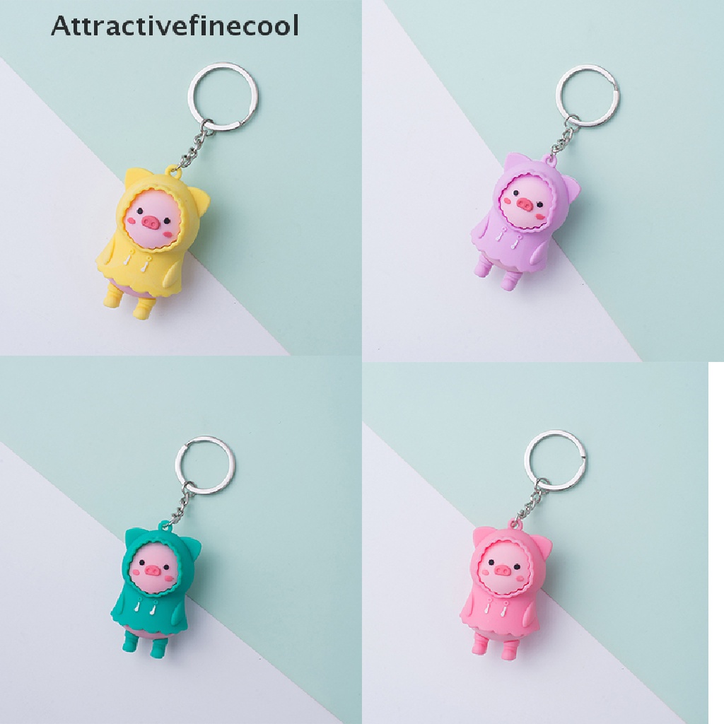 Móc Khóa Hình Heo Hoạt Hình Xinh Xắn