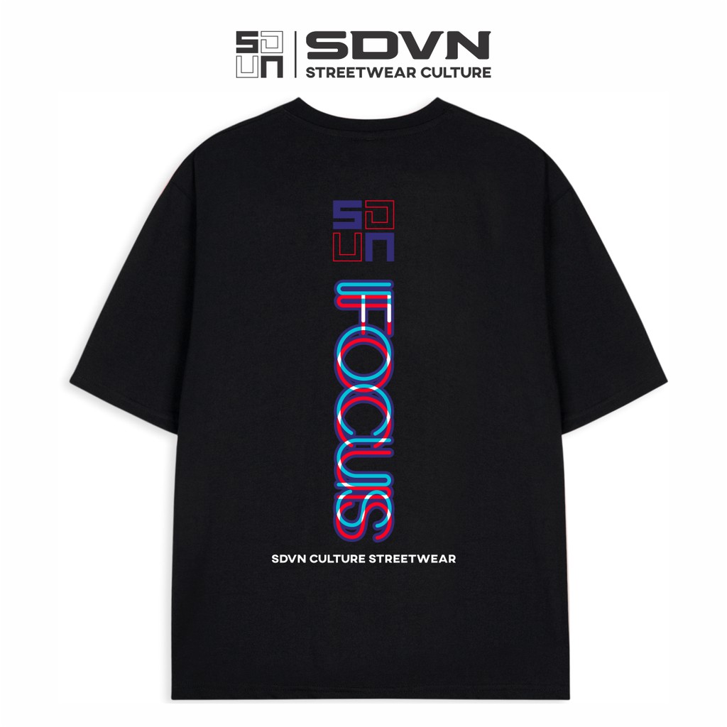Áo Thun Unisex Nam Nữ SDVN FOCUS