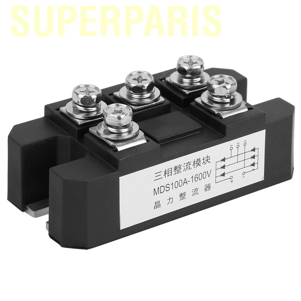 Mô Đun Cầu Chỉnh Lưu 5 Đầu Cuối 3 Pha Mds-100A 1600v Chuyên Dụng