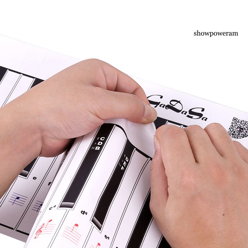 show_ Thẻ thực hành bàn phím piano điện tử 88 phím chống thấm nước di động