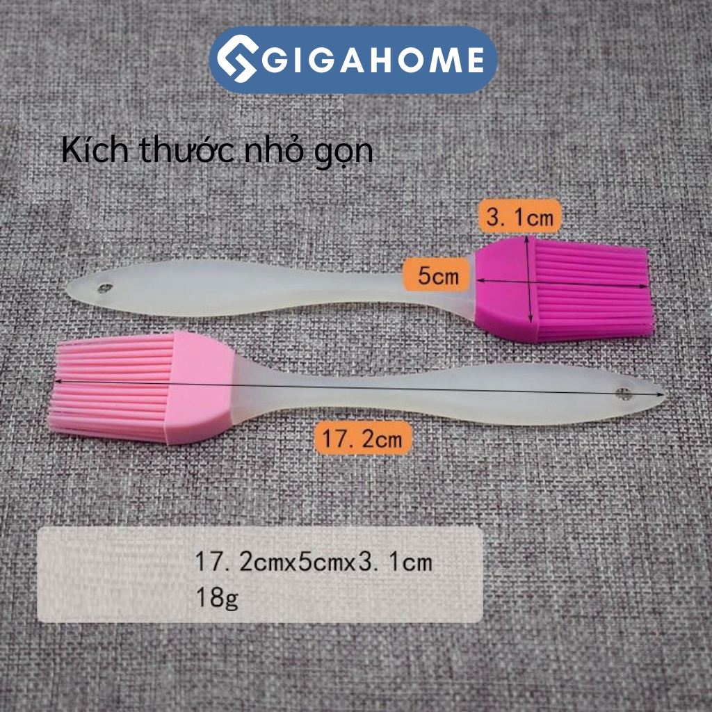 Chổi Quét Dầu Ăn Silicone Chịu Nhiệt GIGAHOME Dễ Dàng Vệ Sinh 5997