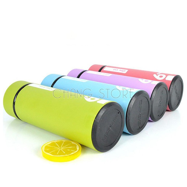 Bình đựng nước giữ nhiệt lõi thuỷ tinh 6oup dung tích 450ml ( SHOP GỬI MÀU NGẪU NHIÊN NHA)