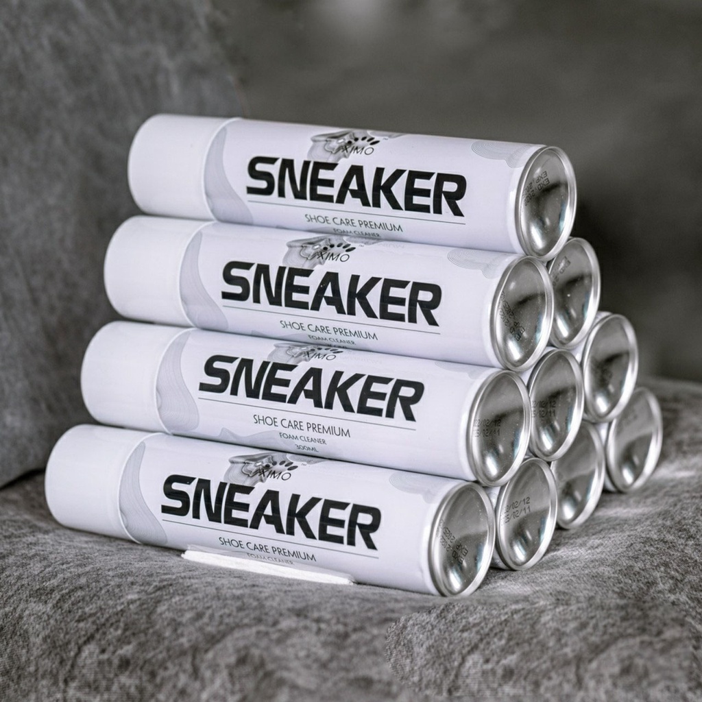 Chai xịt tạo bọt vệ sinh giày Ximo Sneaker 300ml PKG15