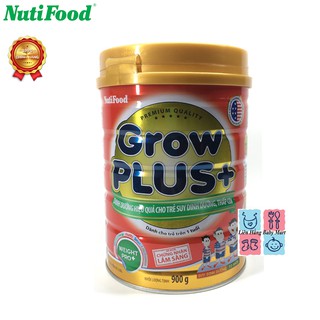 Sữa Grow Plus+ đỏ Nutifood (900gram)