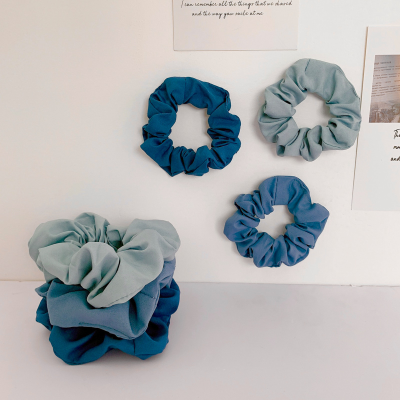 Dây cột tóc màu trơn thời trang Hàn Quốc cho nữ