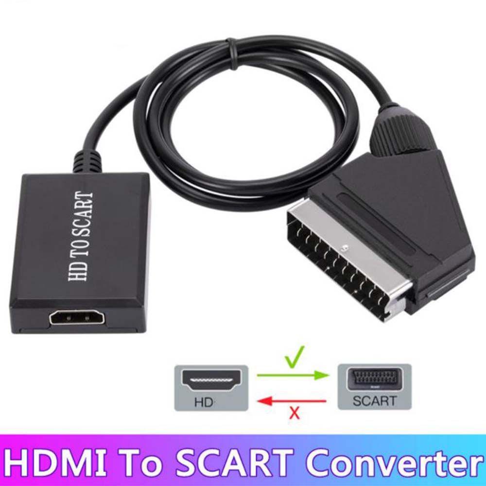 Cáp Chuyển Đổi HDMI Sang SCART Cho HDTV DVD For Sky Box STB HDMI Sang SCART HDMI