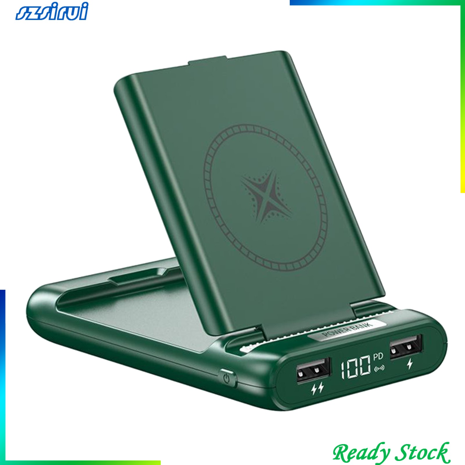 Bộ Sạc Không Dây Qi 10000mah Pd