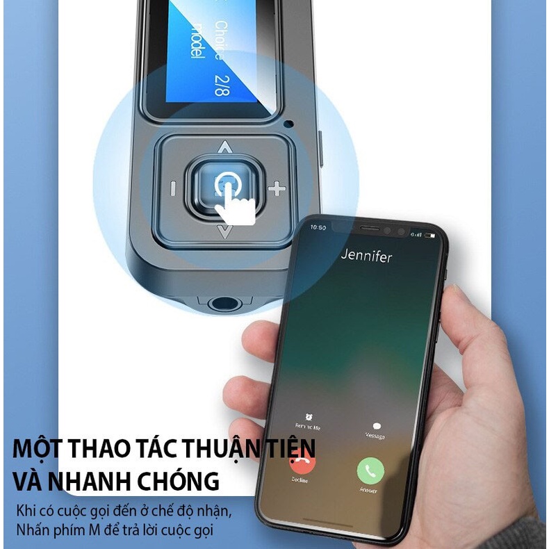 Bộ Thu Phát Nhạc Không Dây Dùng Cho Máy Tính, Loa, Âm Ly, Tivi, Màn Hình Ô Tô Bluetooth 5.0 Bt-03