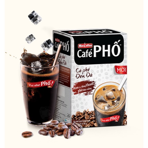 Cà Phê Phố Đen Đá