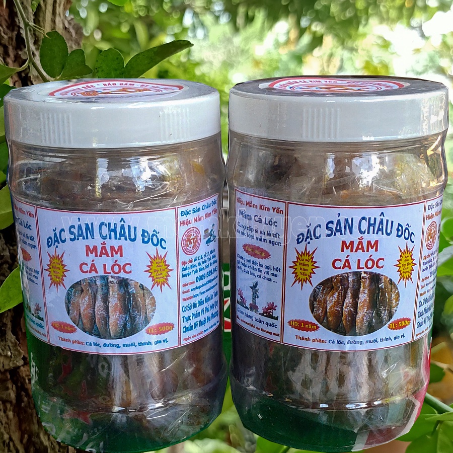 500gr Mắm Cá Lóc Loại Nguyên Con Châu Đốc Hiệu Kim Yến