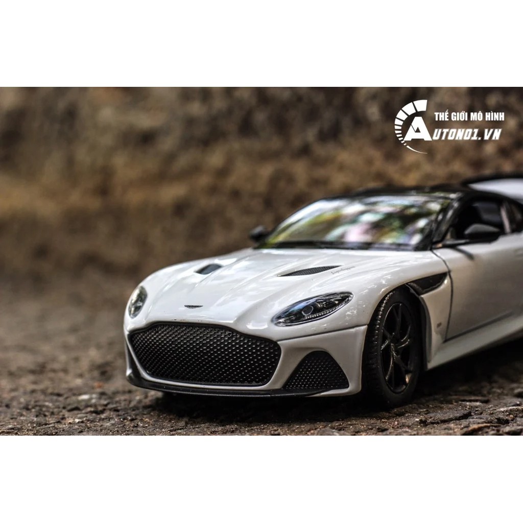 MÔ HÌNH XE ASTON MARTIN DBS SUPERLEGGERA WHITE 1:24 WELLY 6891