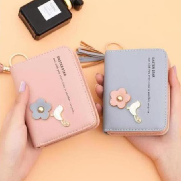 Ví Nữ Cầm Tay Phong Cách Hàn Quốc LEOTIVA Easter Star 14 - ví nữ mini ngắn nhiều ngăn cute nhỏ gọn thời trang giá rẻ | BigBuy360 - bigbuy360.vn