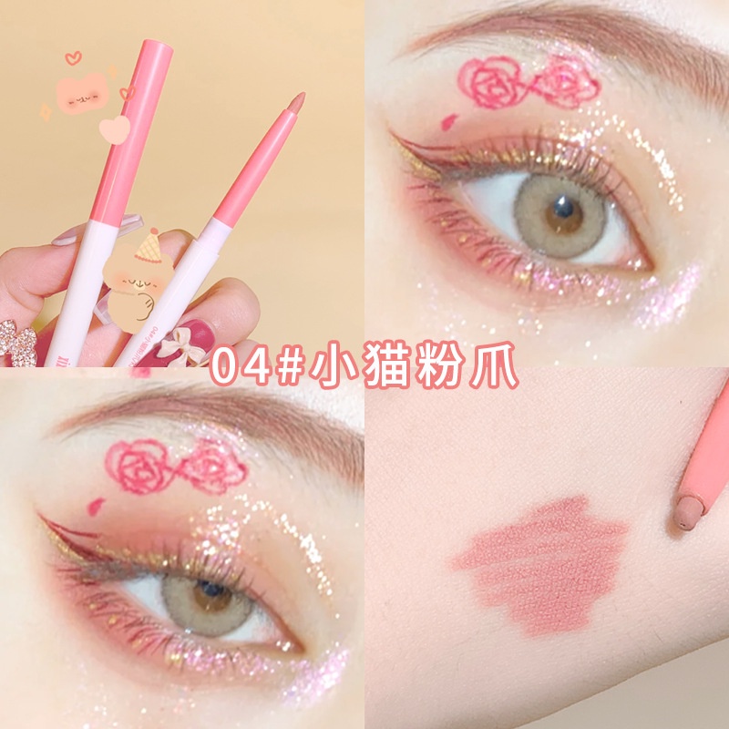 Bút gel Kẻ Mắt Mỏng Và Mịn Chống Nước Chống Mồ Hôi Không Lem Lâu Trôi Màu Sắc Dành Cho Người Mới Bắt Đầu