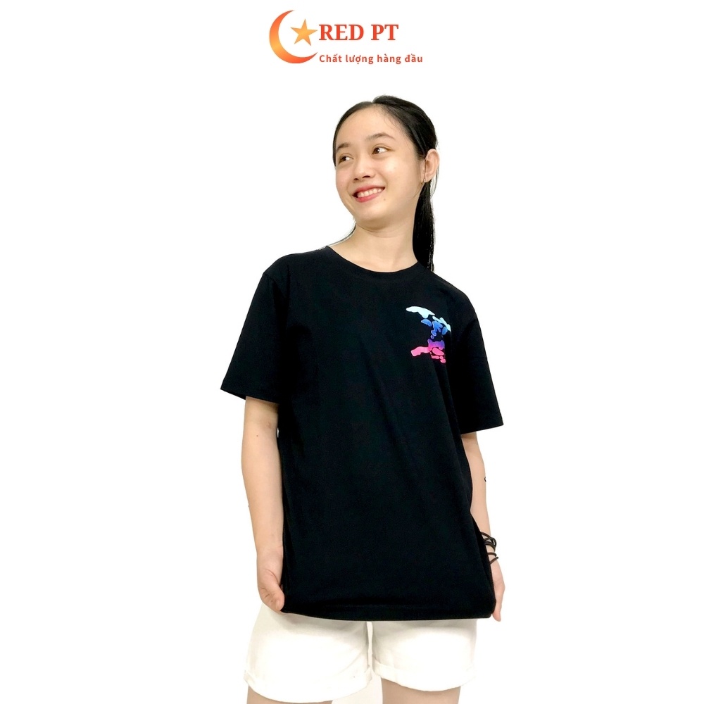 Áo thun cotton nữ, nam, áo thun unisex form rộng co dãn 4 chiều
