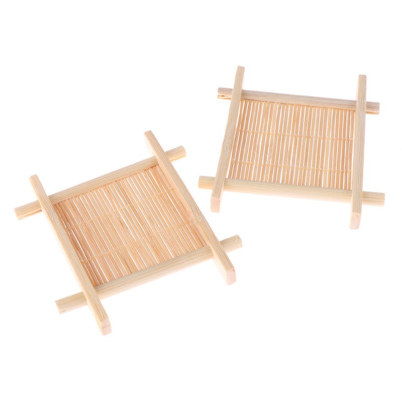 Giá Đỡ Xà Phòng Bằng Gỗ Tre Tiện Dụng