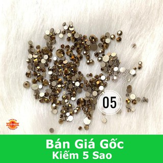 Đá tiệp chân ánh vàng mixsize