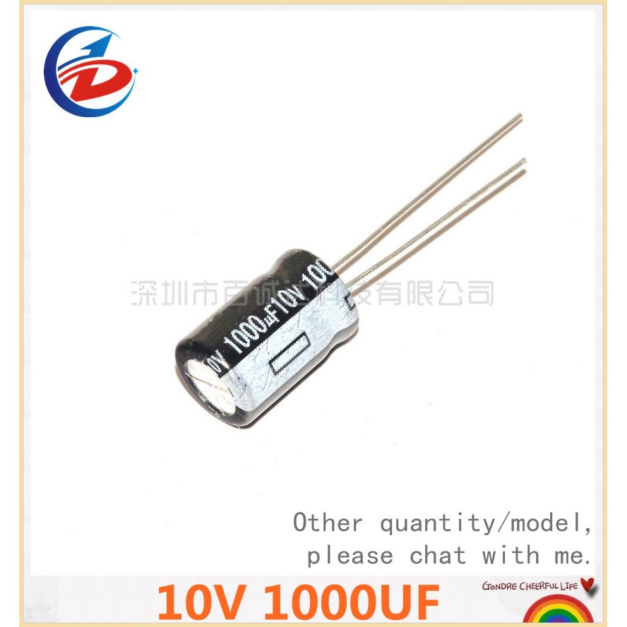 Set 20 Tụ Điện 10v 1000uf 1000uf10v 8 * 12 Chuyên Dụng