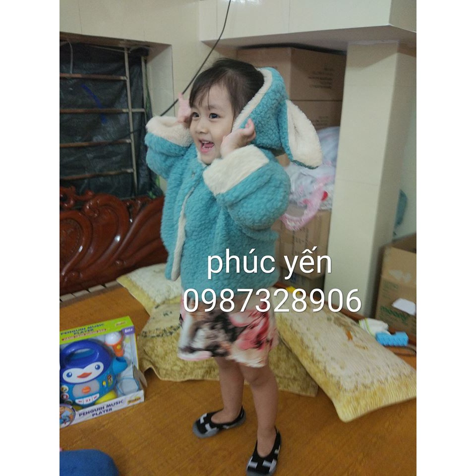 Xả !!! Áo tai thỏ hàng quảng châu cho bé yêu (SP000253) Shop phúc yến