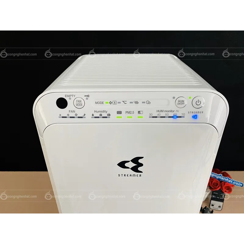 Máy lọc không khí tạo ẩm Daikin MCK55TVM6 Loại bỏ bụi mịn PM2.5 có remote - Hàng chính hãng - Bảo hành 12 tháng