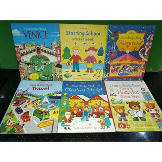 Đồ chơi - Usborne sticker book 3