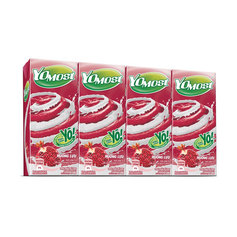 Yomost hương lựu 48x170ml