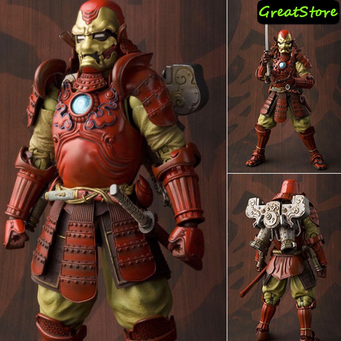 MÔ HÌNH NHÂN VẬT SAMURAI IRON MAN FIGMA CỬ ĐỘNG ĐƯỢC 18cm