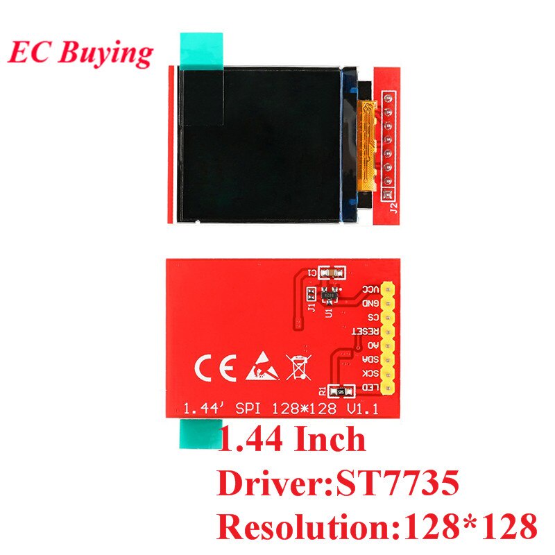Mô Đun Màn Hình LCD 1.44/1.8/2.0/2.2/2.4/2.8 Inch TFT ST7735 ILI9225 ILI9341 SPI 128*128 240*32020210822